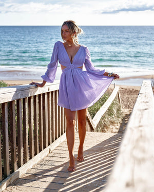 Kinsley Dress-Lilac