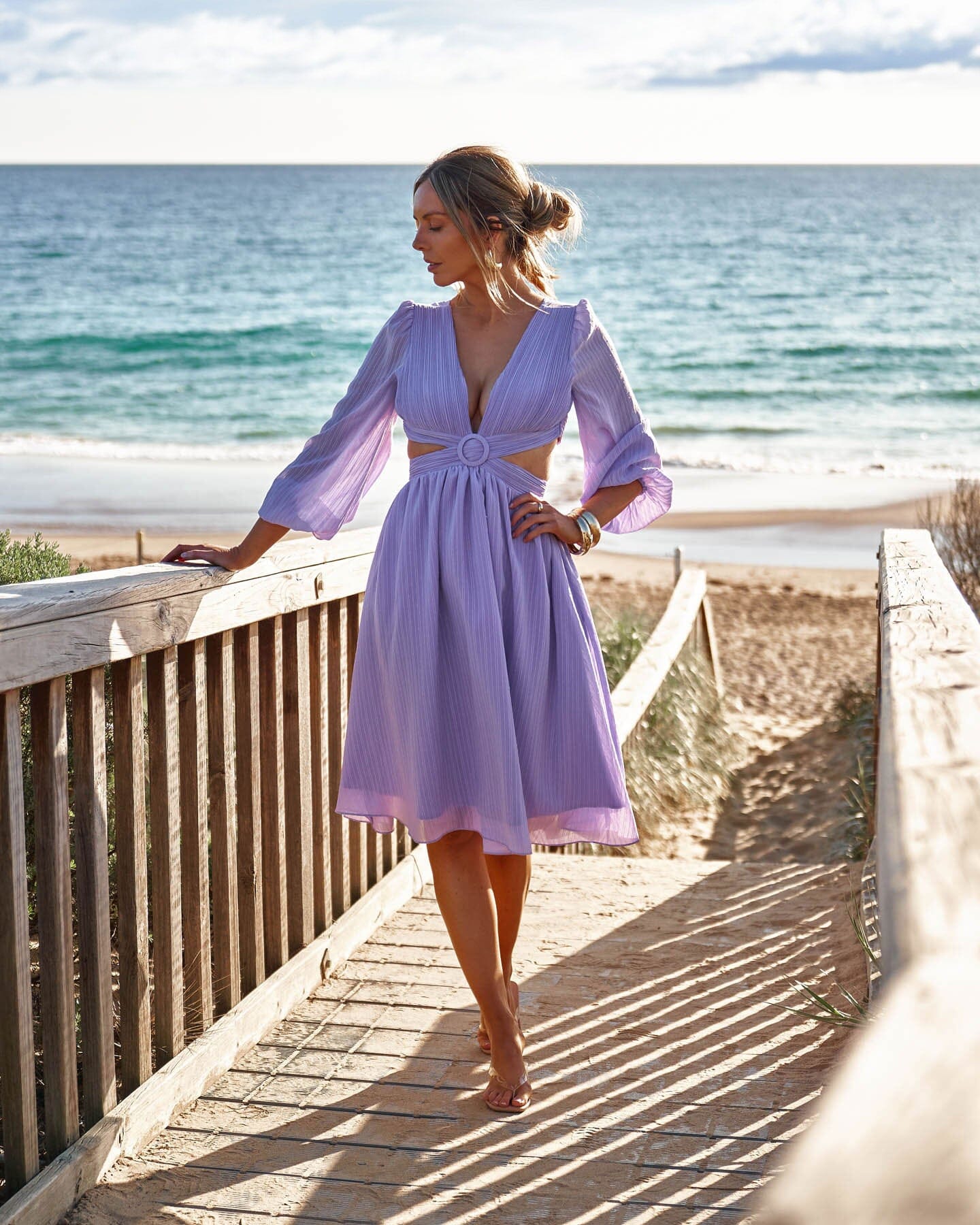 Leilani Dress Lilac