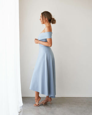 Belina Dress-Baby Blue
