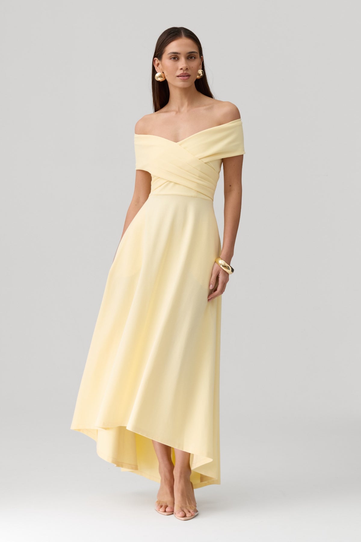 Belina Dress in Butter Yellow by Twosisters The Label