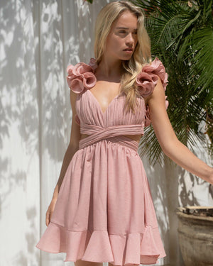 Gillian Dress-Pink