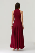 Alannah Dress in Wine