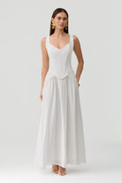 Lucia Dress in White