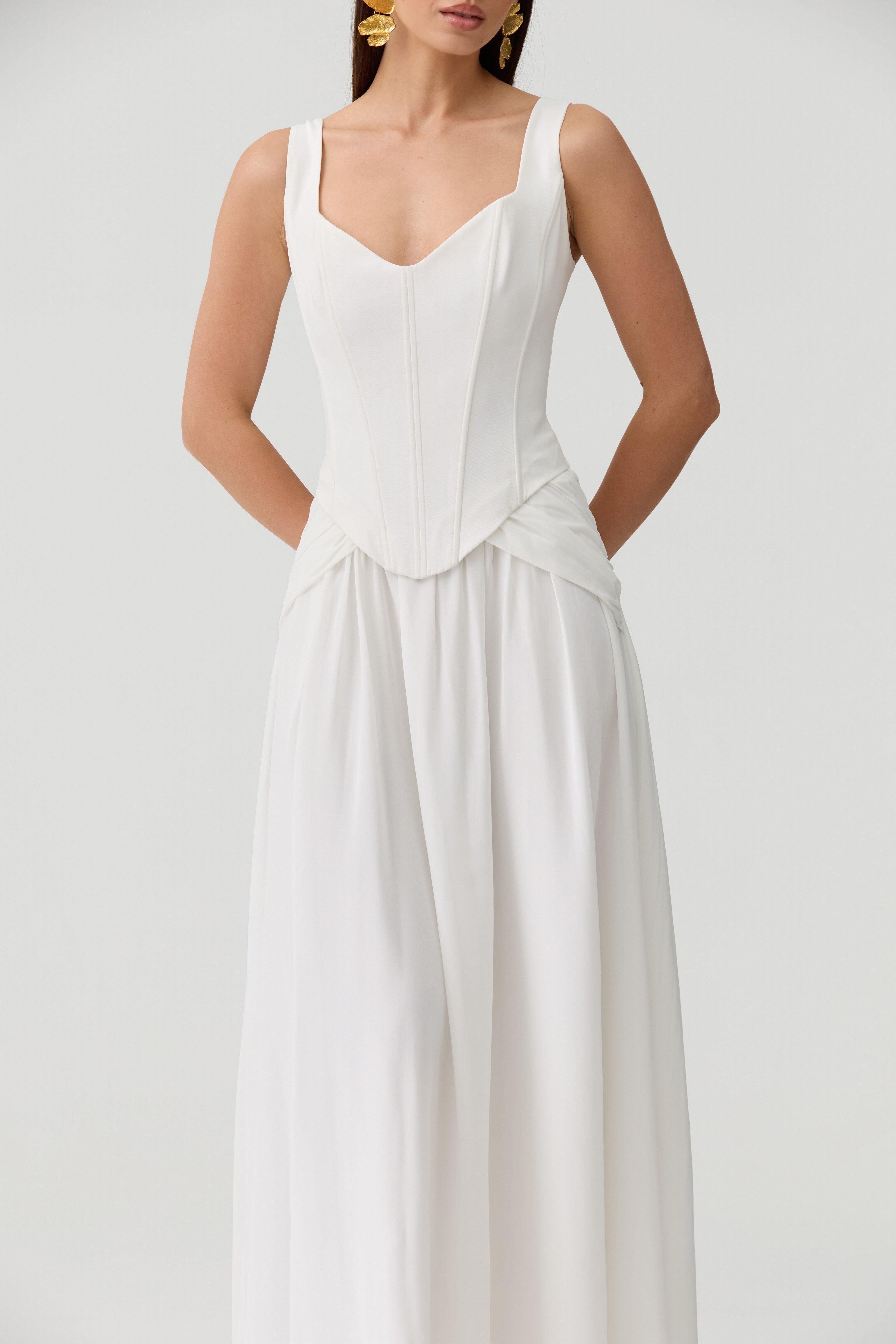 Lucia Dress in White
