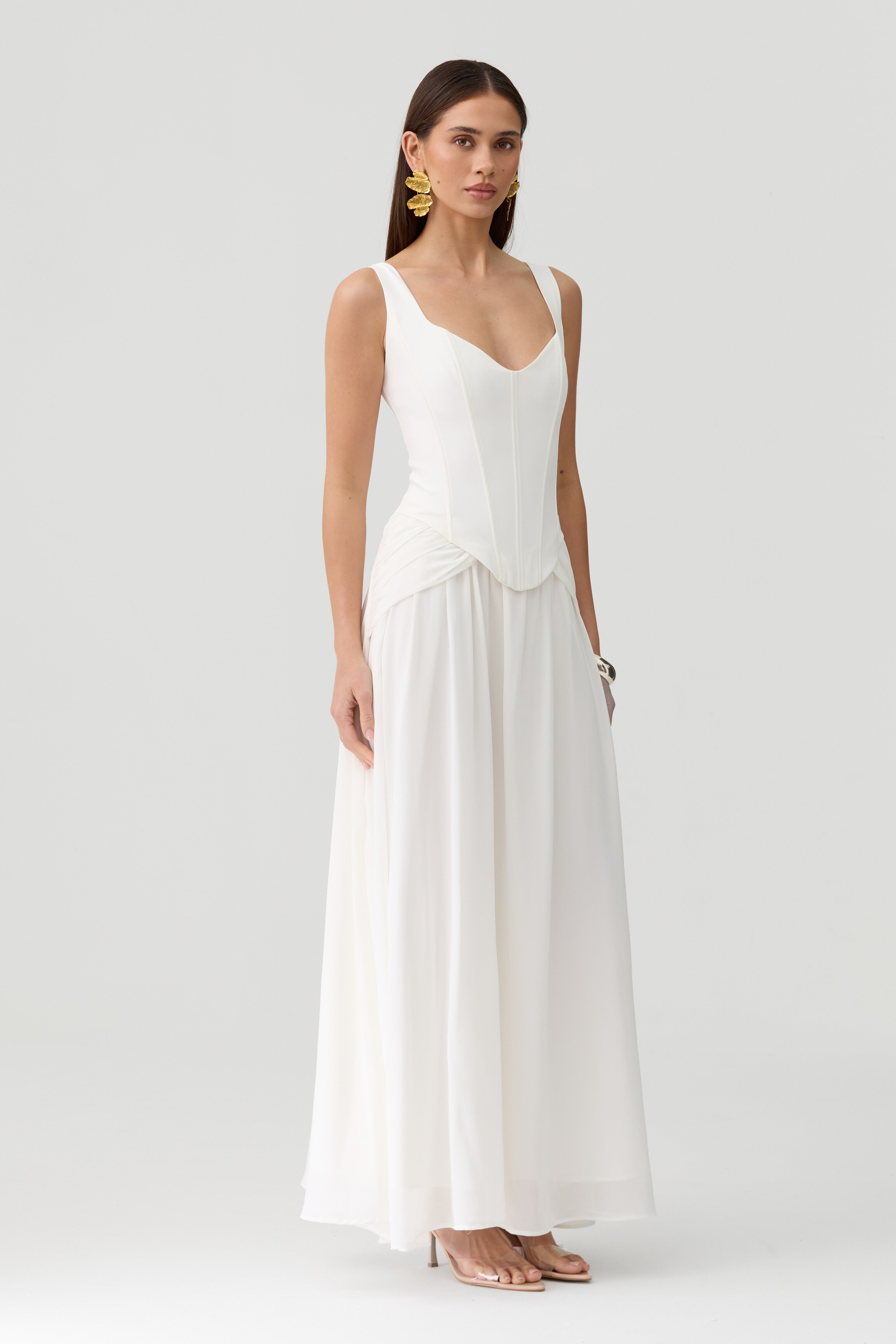 Lucia Dress in White