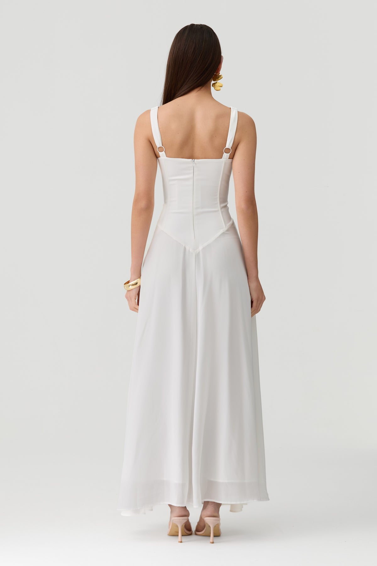 Lucia Dress in White