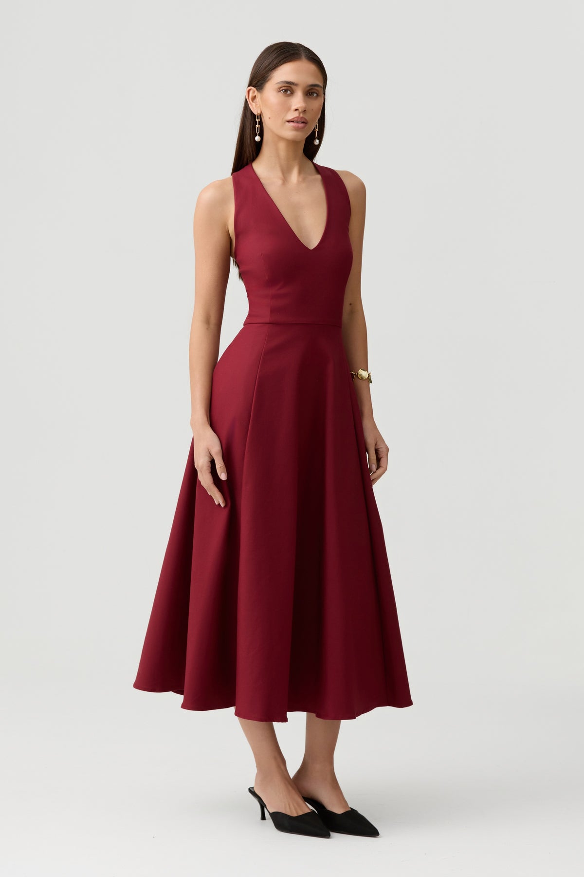 Miranda Dress-Red - image 4
