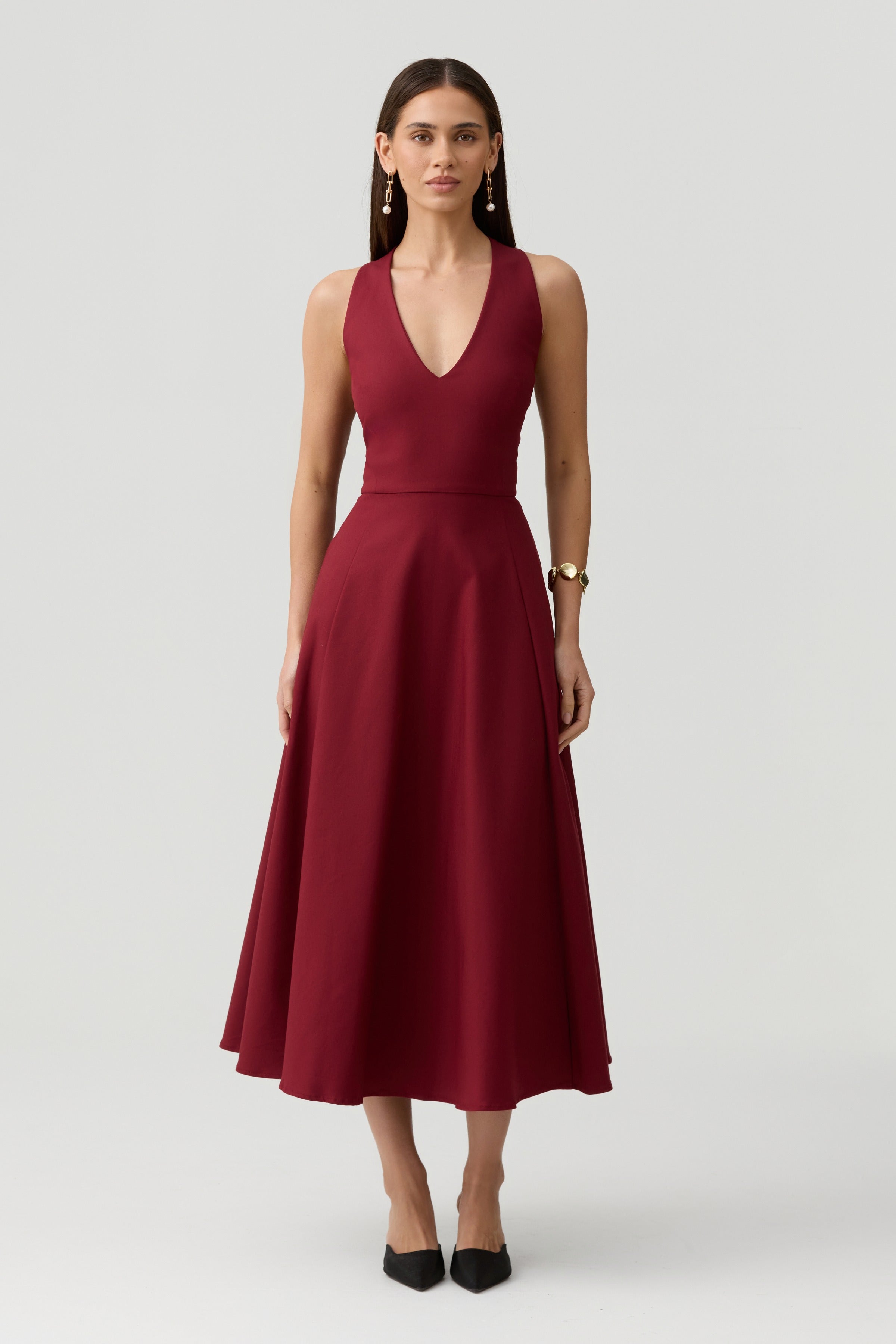 Miranda Dress-Red - image 6