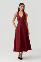 Miranda Dress-Red - image 8