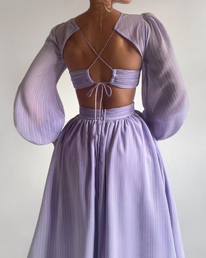 Leilani Dress-Lilac