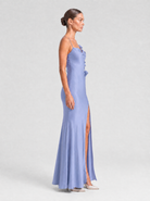 Melina Dress - Blue - Side
