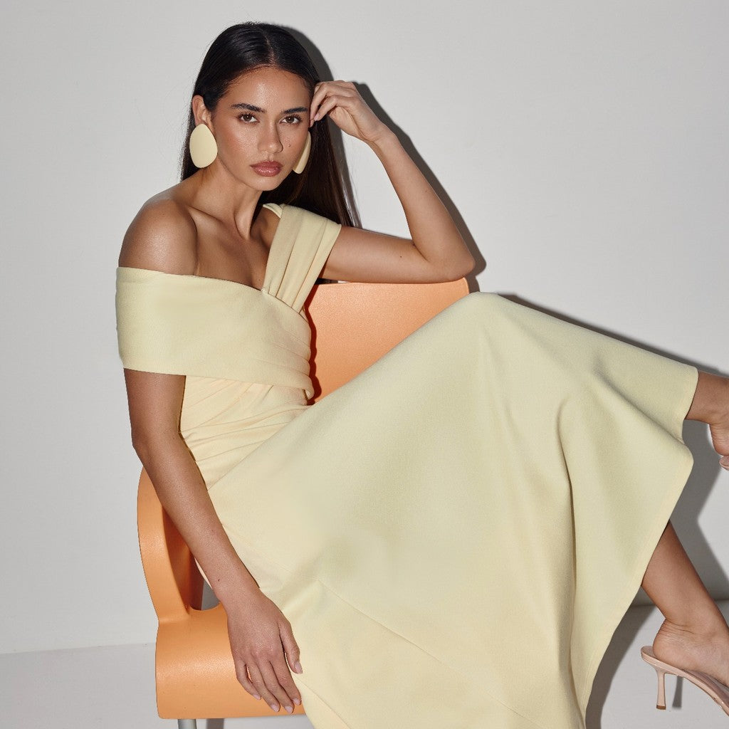 Belina Dress Yellow homepage media bestseller tile