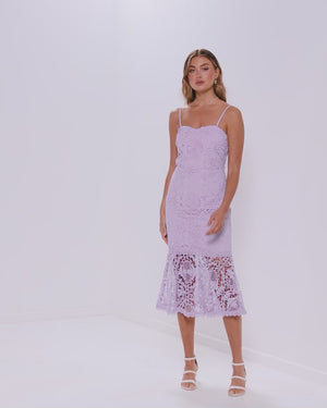 Rhia Dress-Purple