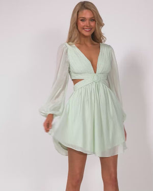 Kinsley Dress-Green