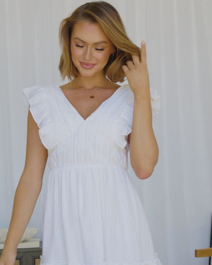Hayley Dress - White