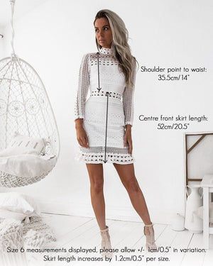 Riverdale Dress - White