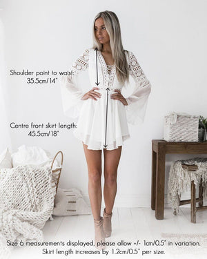 Twosisters The Label Alyse Dress White