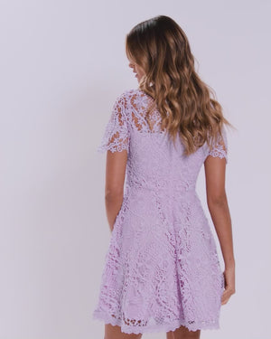 Elara Dress-Purple