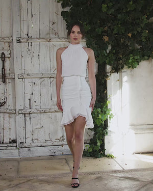 Pip Midi Dress - White
