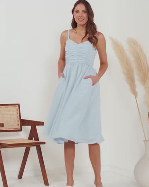 Tunisa Dress-Blue