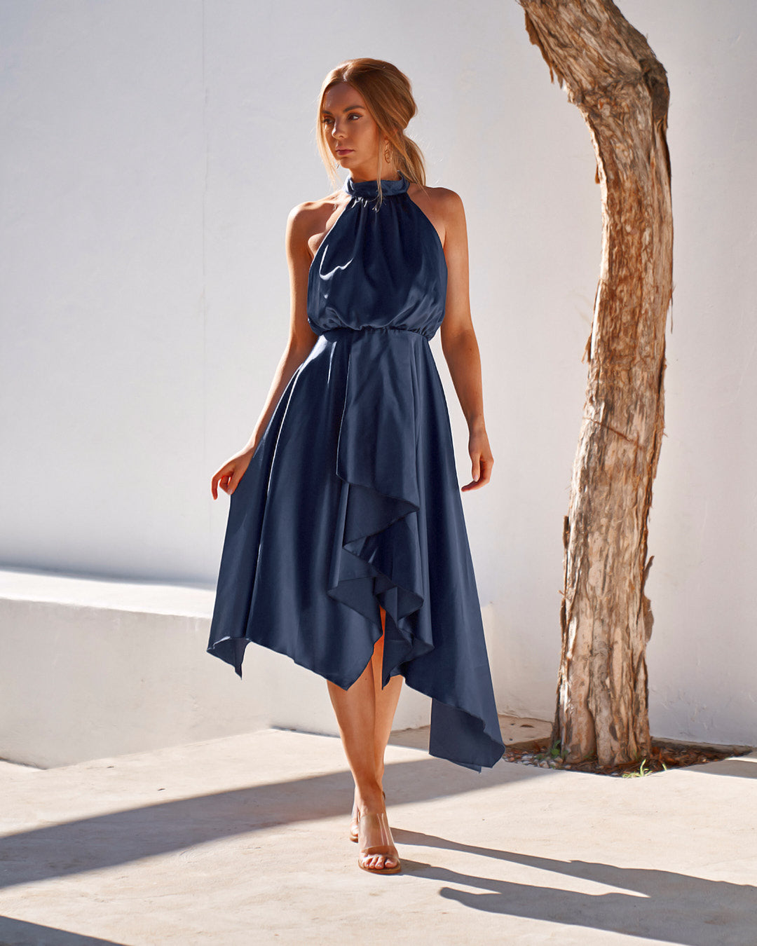 Kathleen Dress - Navy - Twosisters The Label