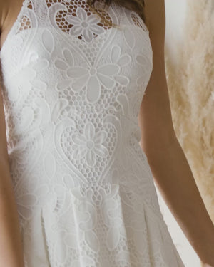 Millie Dress - White