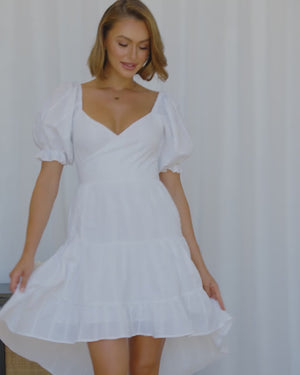 Arianna Dress - White