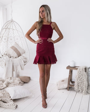 Shona Dress - Red