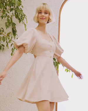 Eden Dress - Beige