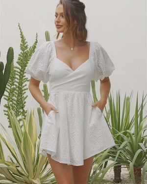 Rowen Dress - White