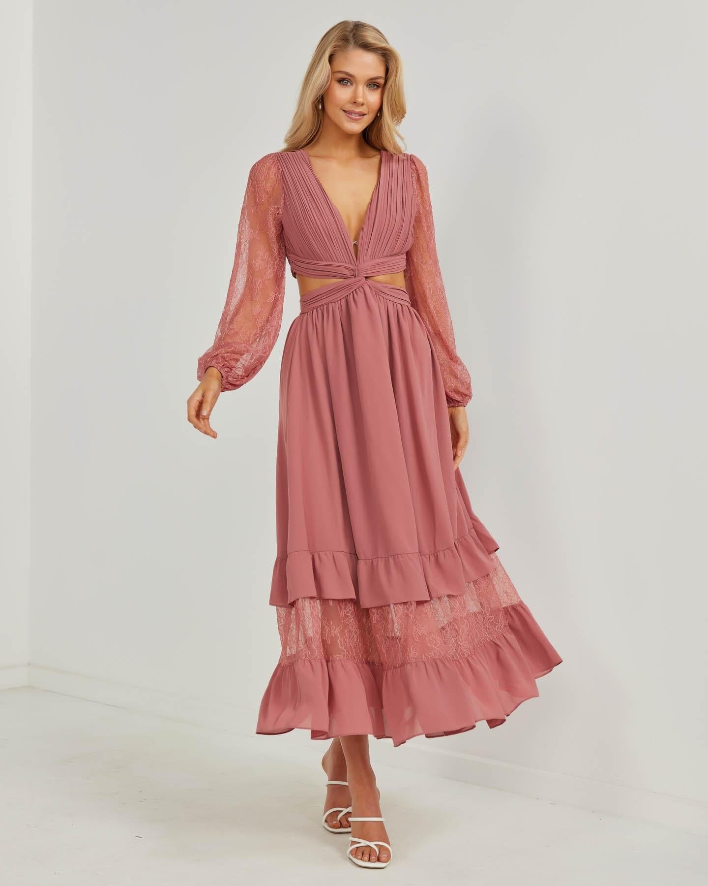 Annie Dress-Mauve