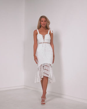 Daniela Dress-White