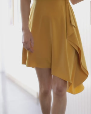 Sienna Dress - Mustard