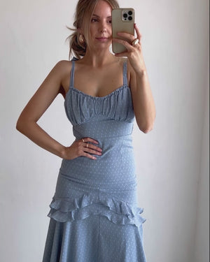 Gemma Dress-Blue