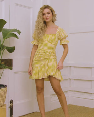 Reign Dress - Yellow