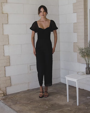 Harriette Jumpsuit - Black