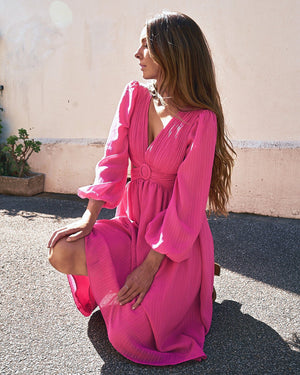 Leilani Dress-Pink
