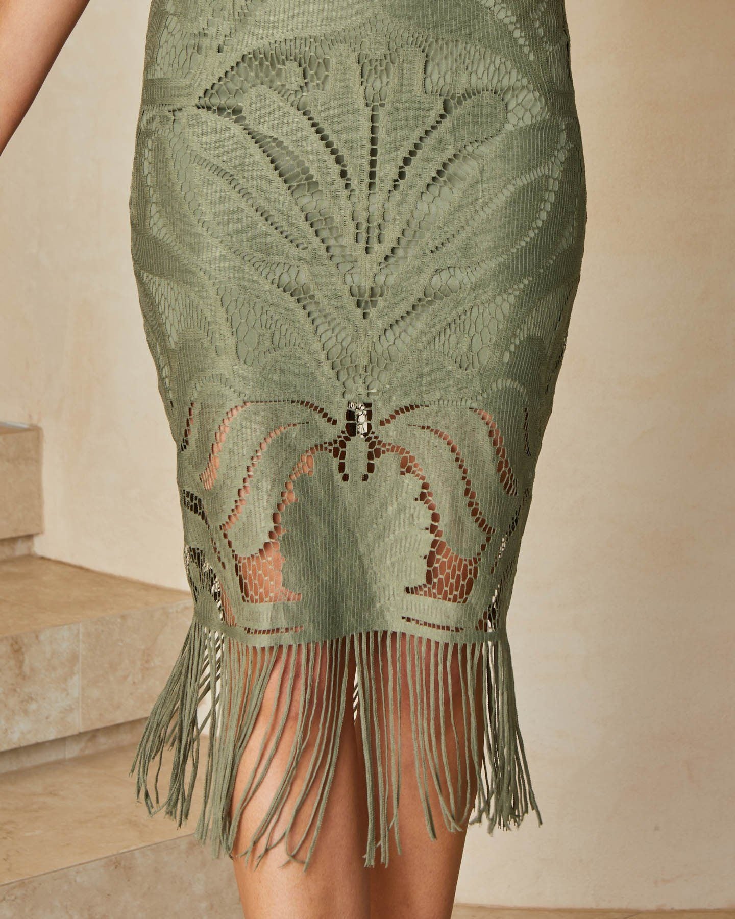 Twosisters The Label Khaleesi Dress Moss Green