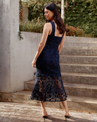 Twosisters The Label Isabella Dress Navy