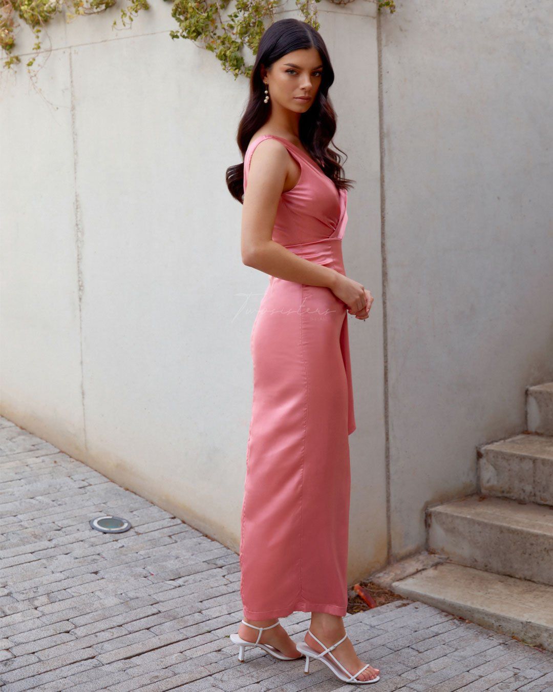 Twosisters The Label Goddess Dress Pink