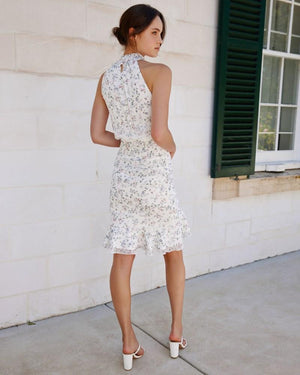 Twosisters The Label Pip Midi Dress White Floral
