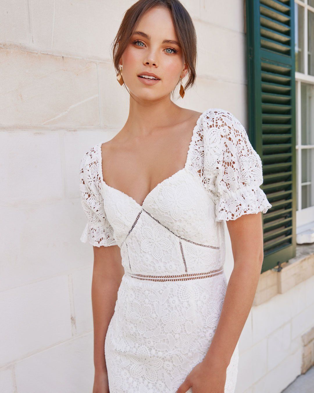 Twosisters The Label Ellington Lace Dress White