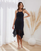 Twosisters The Label Lara Midi Dress Navy