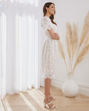 Twosisters The Label Remie Dress White