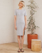Twosisters The Label Nadia Dress Light Grey