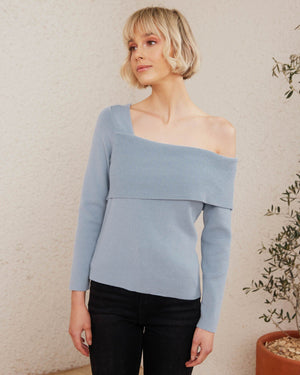 Twosisters The Label Brynlee Top Sky Blue