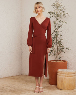 Twosisters The Label Olive Dress Rust