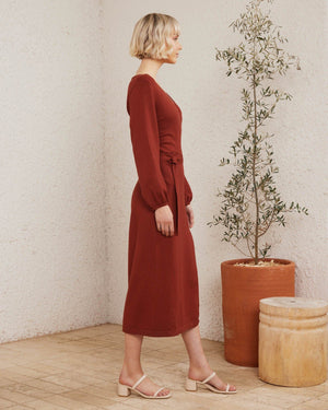 Twosisters The Label Olive Dress Rust