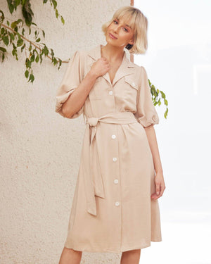 Twosisters The Label Calista Dress Beige