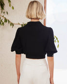Twosisters The Label Jillian Top Black